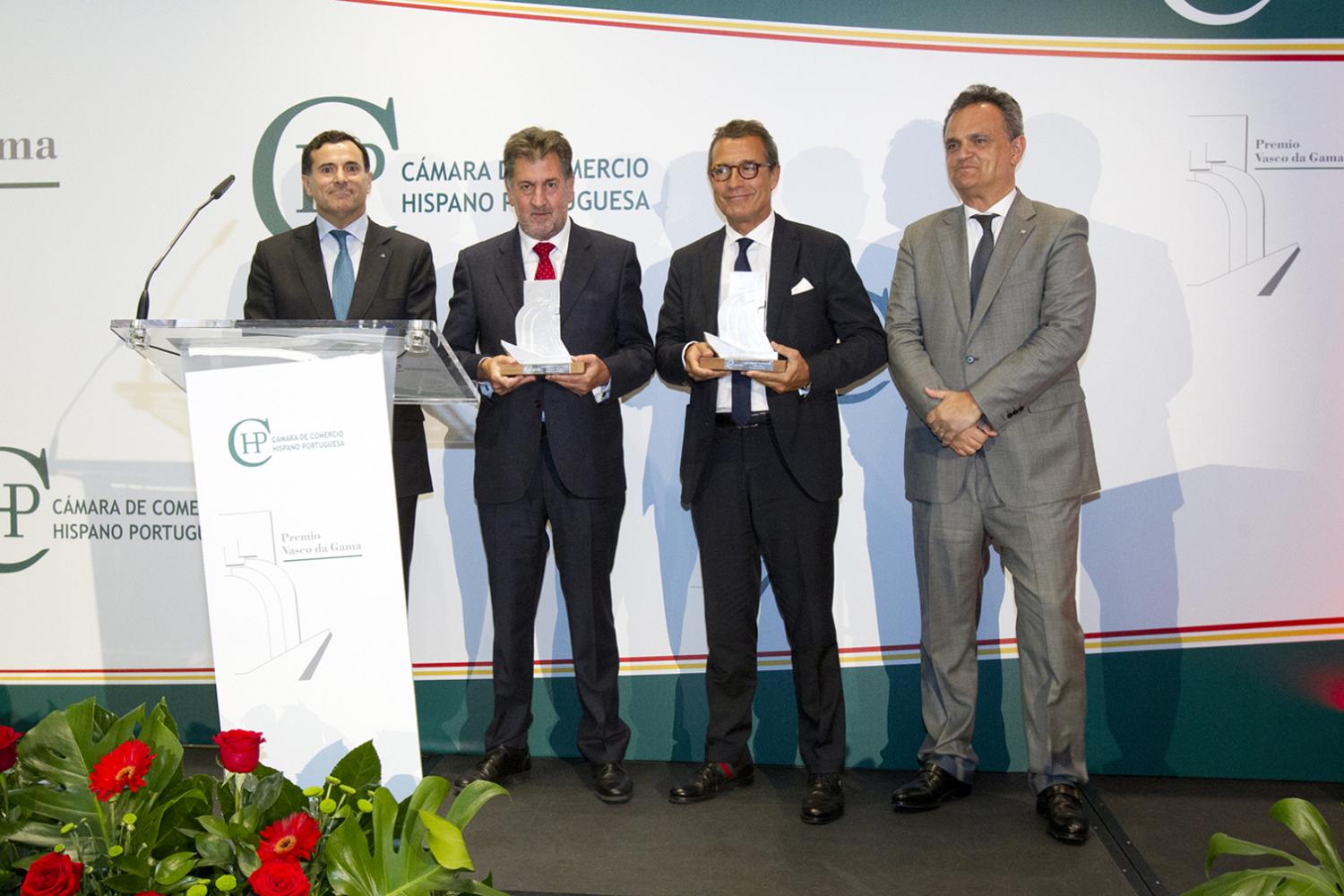 La Cámara de Comercio Hispano-Portuguesa otorga al presidente de Grupo Hotusa el Premio a la excelencia